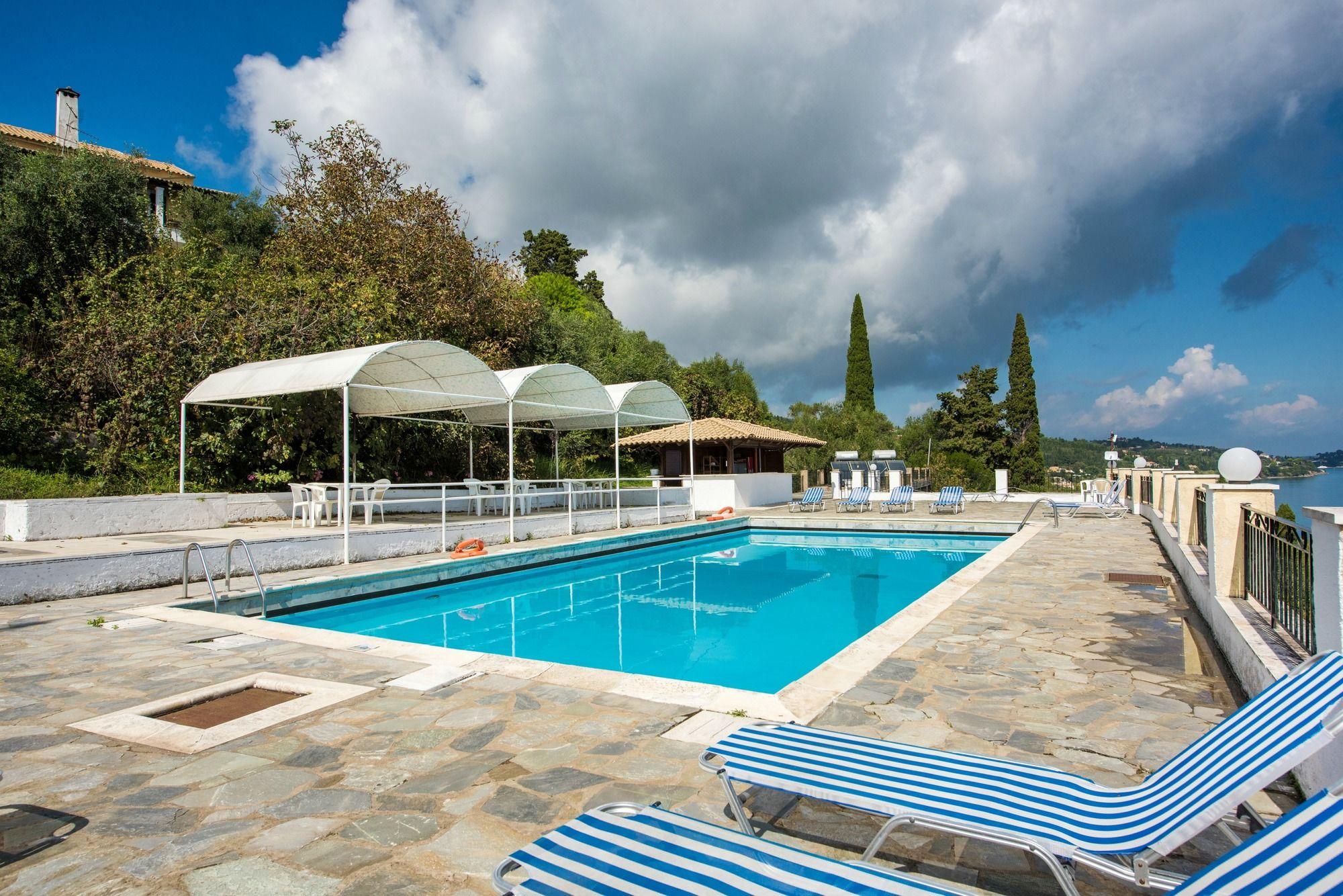 El Greco Hotel Achilleion Bagian luar foto