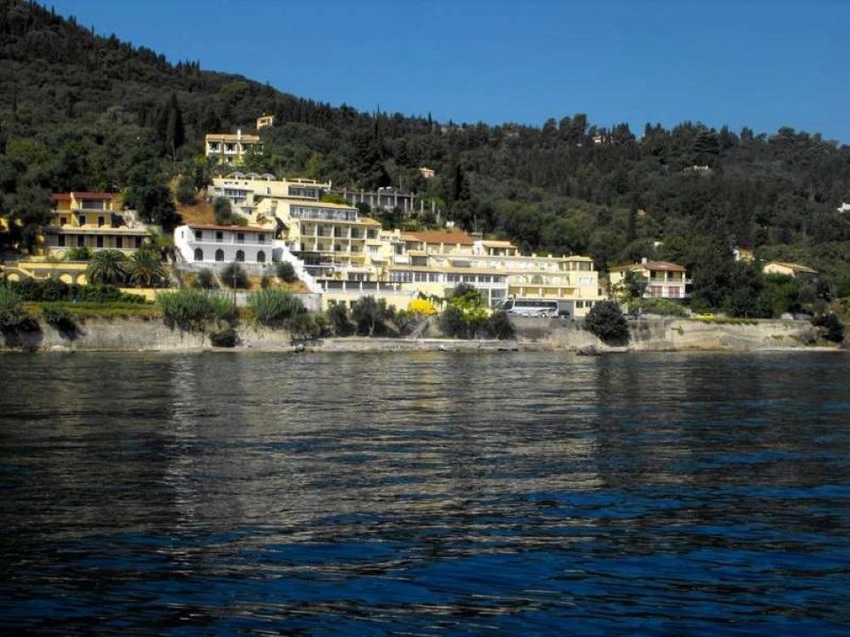 El Greco Hotel Achilleion Bagian luar foto